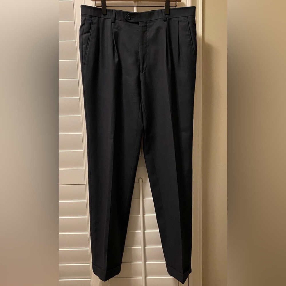 Jos A Banks Collection Boys Solid Navy Suit Separates‎ Pants 18x31